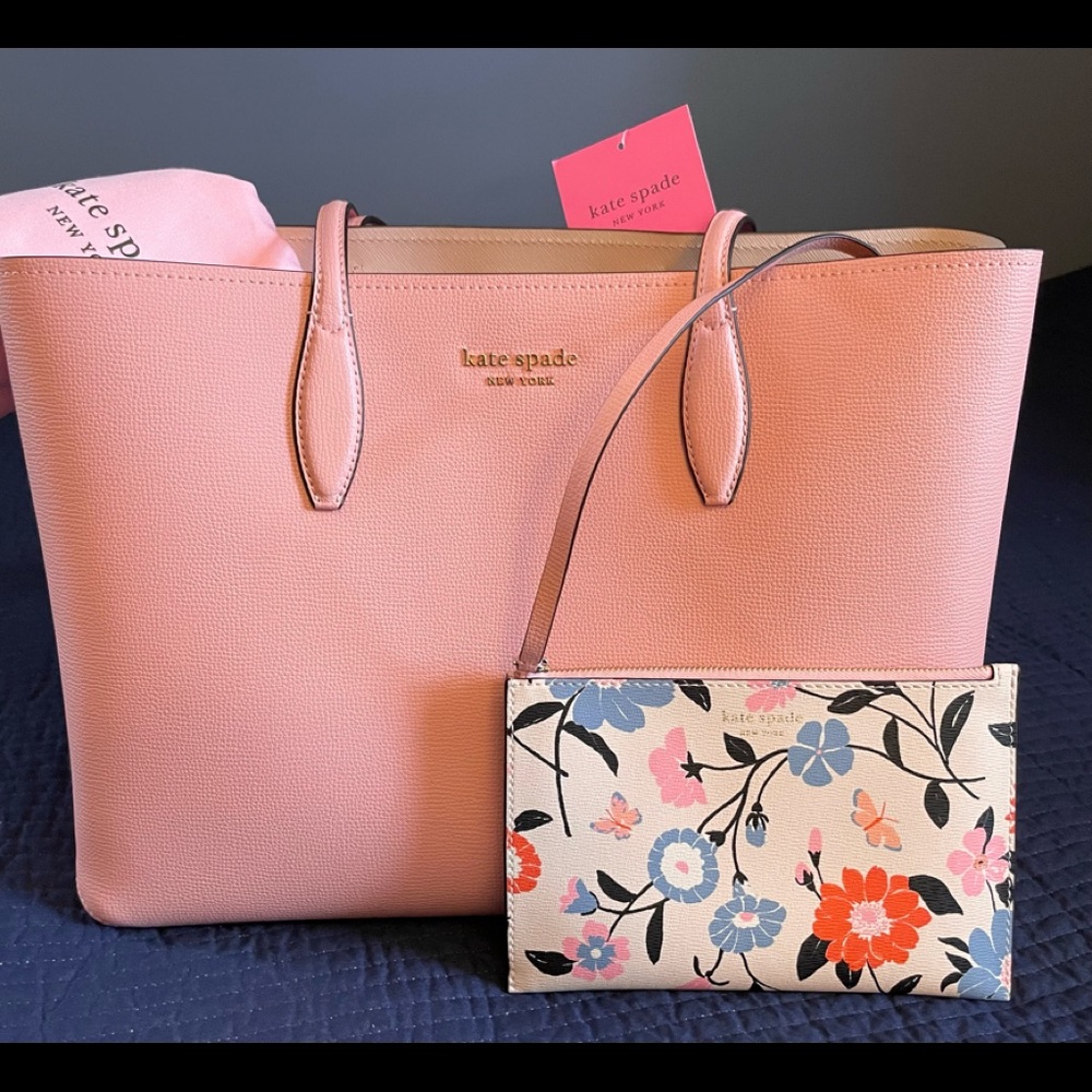 Kate Spade Pink Coral Gable Tote Purse